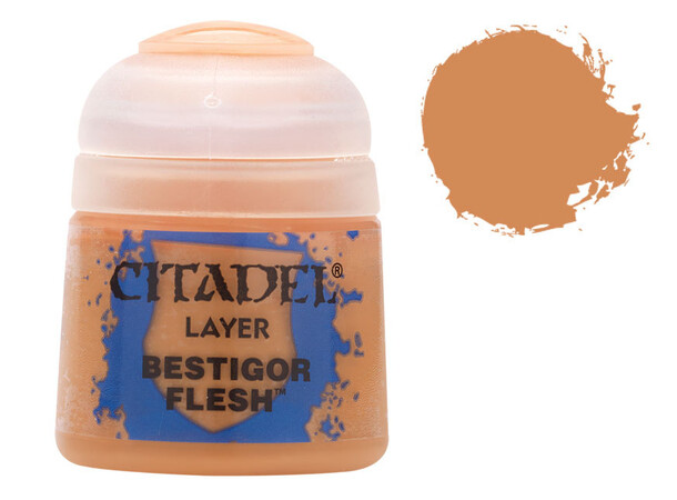 Warhammer Colour Layer Bestigor Flesh Tidigare Citadel Colour 